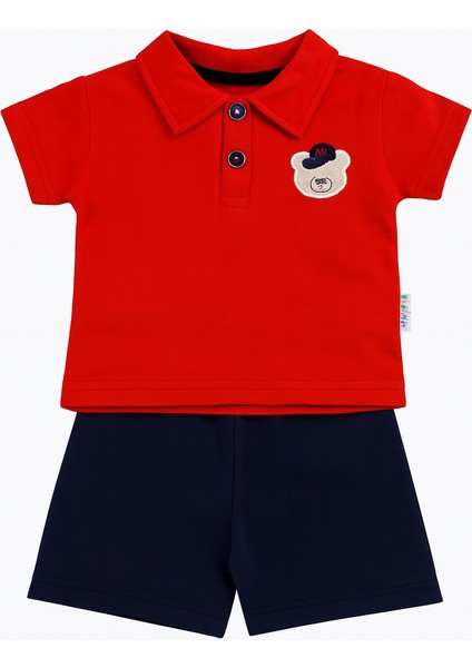 Şapkalıbear Şort Tişört 2'li Takım