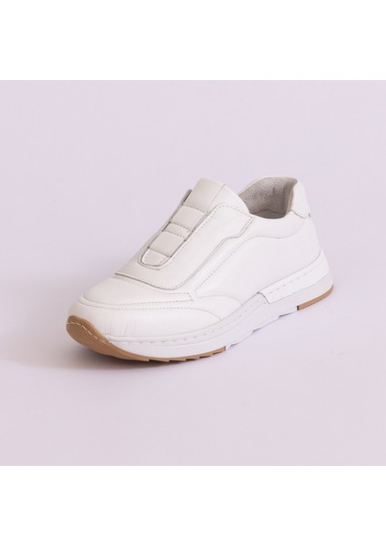 Hakiki Deri Kadın Sneaker Ayakkabı 25KHMS387 indirimleri