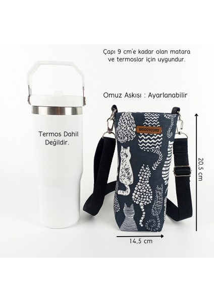 1 Litrelik Matara Kılıfı Su Şişesi Taşıma Çantası Water Bottle Bag fiyatları