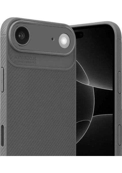 iPhone 17 Air Kılıf Focus Carbon Silikon Kapak fiyatları