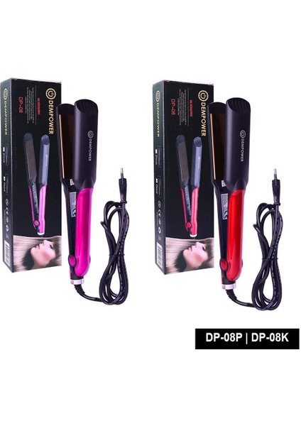 Dempower Saç Düzleştirici Kırmızı