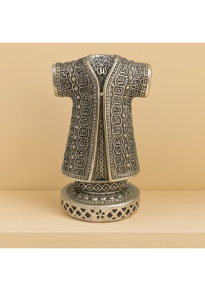 Allah'ın 99 Ismi Yazılı Gold Gümüş Osmanlı Kaftan Biblo 18X10 fiyatları
