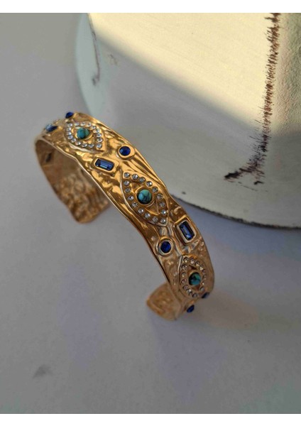 Etnik Ayarlanabilir Çelik Bileklik