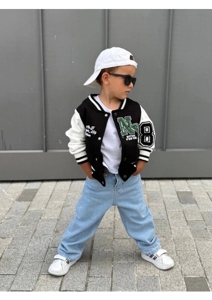 Newyork Nakışlı Kolej Mont 2'li Kotlu Takım