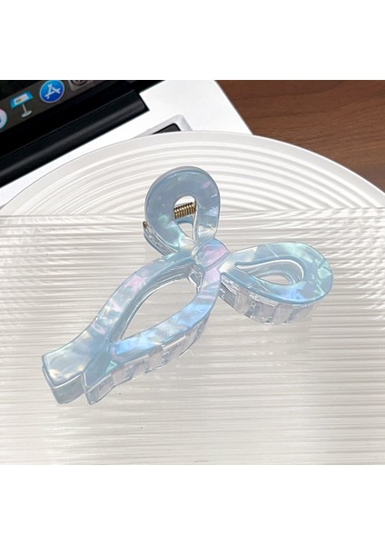 Fiyonk Model Buz Mavisi Renk 11 cm Asetat Mandal Toka fiyatları