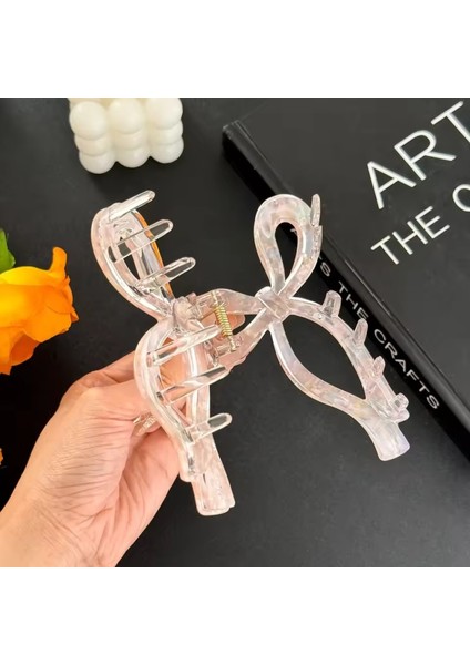 Fiyonk Model Buz Mavisi Renk 11 cm Asetat Mandal Toka fırsatları