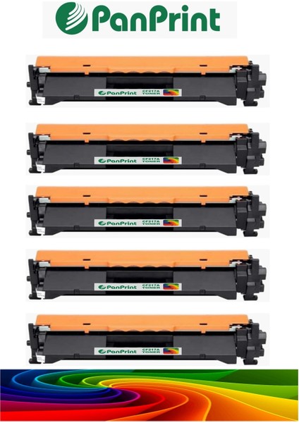 Hp 17A-CF217A Muadil Toner 5'li Avantajlı Paket