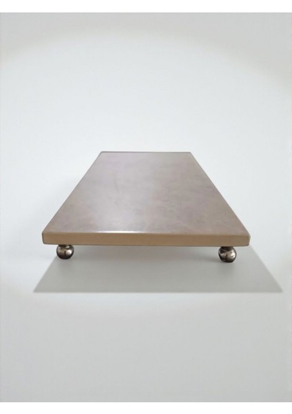 36 x 18 cm Porselen Neolith Metal Ayaklı Sunumluk modelleri