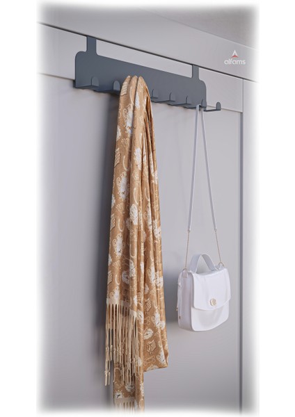 Metal Antrasit Amerikan Kapı Arkası Askılık Mutfak Banyo Oda Kapı Arkası Askılık modelleri