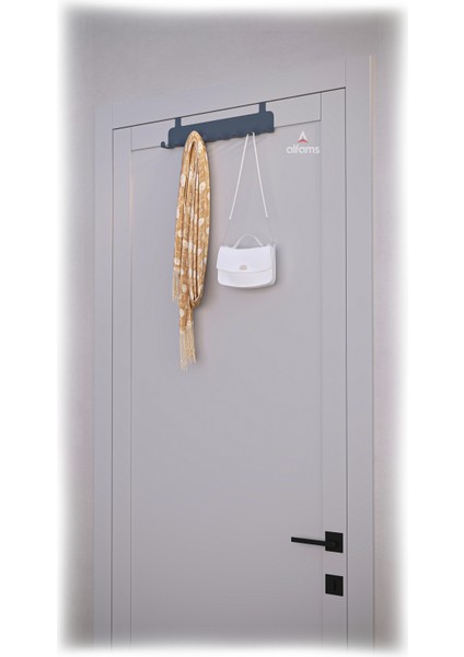Metal Antrasit Amerikan Kapı Arkası Askılık Mutfak Banyo Oda Kapı Arkası Askılık fırsatları