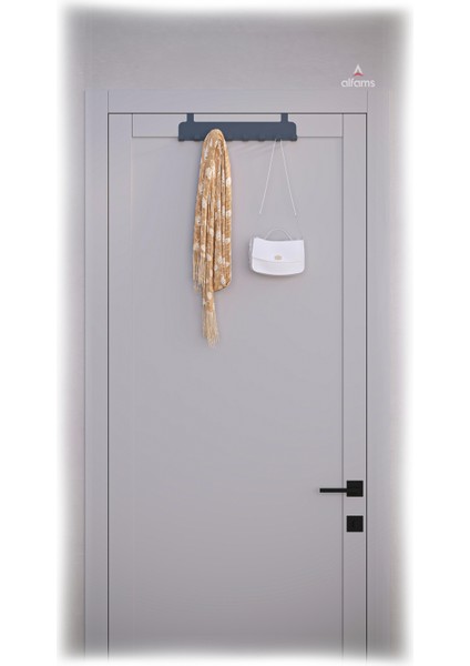 Metal Antrasit Amerikan Kapı Arkası Askılık Mutfak Banyo Oda Kapı Arkası Askılık indirimleri