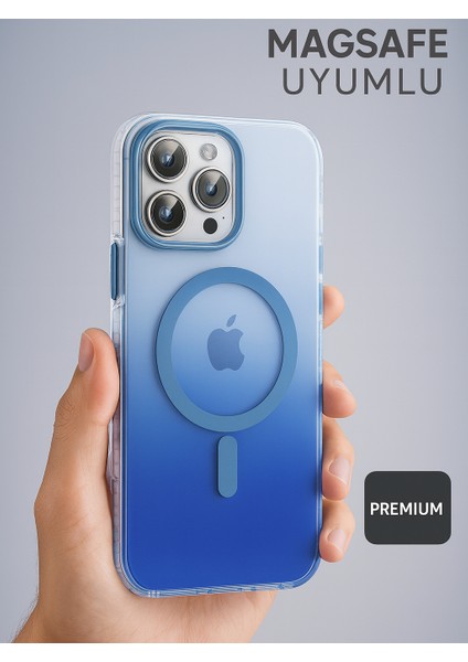 iphone 16 Pro Max Kılıf Magsafe Uyumlu Renk Geçişli Darbe Emici Degrade Kapak fiyatları