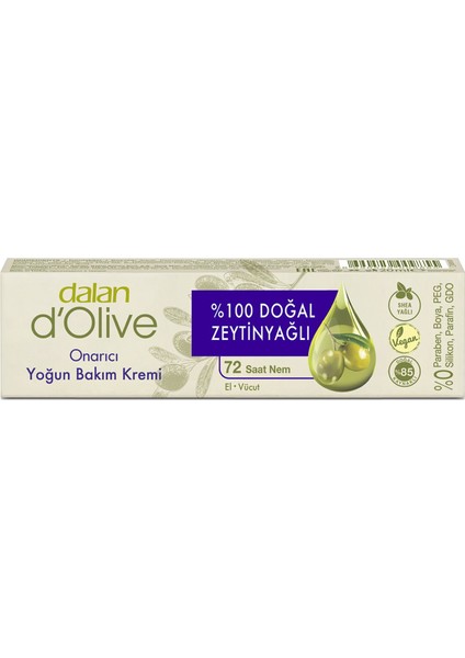 D'olive Yoğun Bakım Kremi Ultra Nemlendiren 20 ml