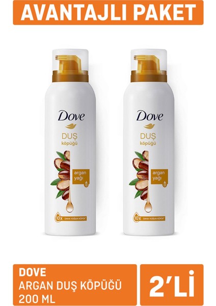 Argan Duş Köpüğü 200ML x 2