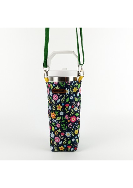 Woody Cord 1 Litrelik Tasarım Matara Su Şişesi Taşıma Çantası Bottle Bag indirimleri
