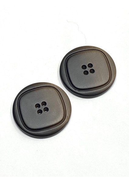 Dev Boy Düğme / Kaban Hırka Düğmesi / Büyük Boy / 2 Li Set / 5 cm /
