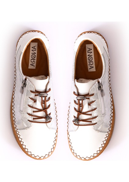 Hakiki Deri Kadın Günlük Ayakkabı 25KHMS8207 indirimleri