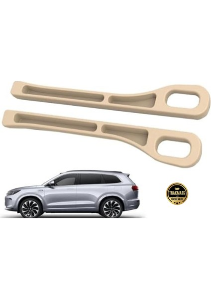 Kia Picanto 2017-2018-2019-2020-2021-2022-2023-2024-2025 Araba Koltuk Arası Boşluk,doldurucu Organizer, Iki Adet Bej Araç Içi,düzenleyici