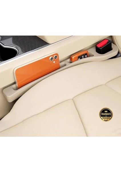 Honda Jazz 2020-2021-2022-2023-2024-2025 Araba Koltuk Arası Boşluk,doldurucu Organizer, Iki Adet Bej Araç Içi,düzenleyici modelleri