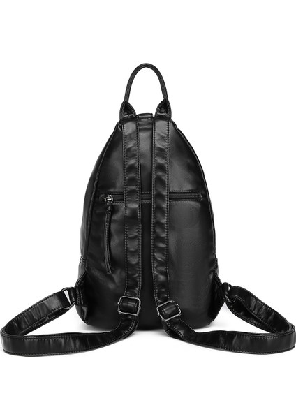 Barcelona Günlük Spor Küçük Boy Kadın Sırt Çantası 1639 Siyah modelleri