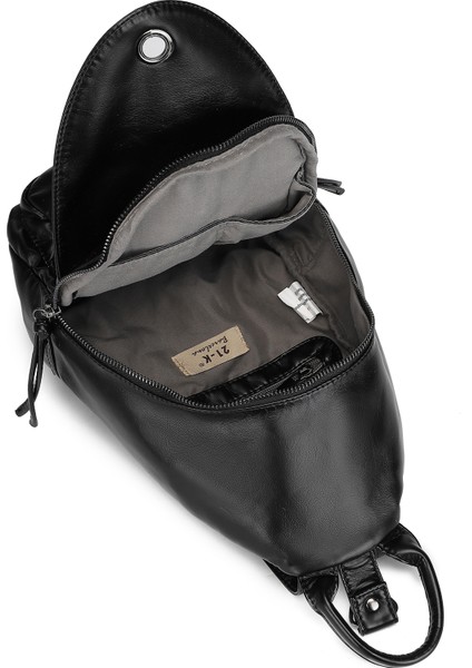 Barcelona Günlük Spor Küçük Boy Kadın Sırt Çantası 1639 Siyah indirimleri