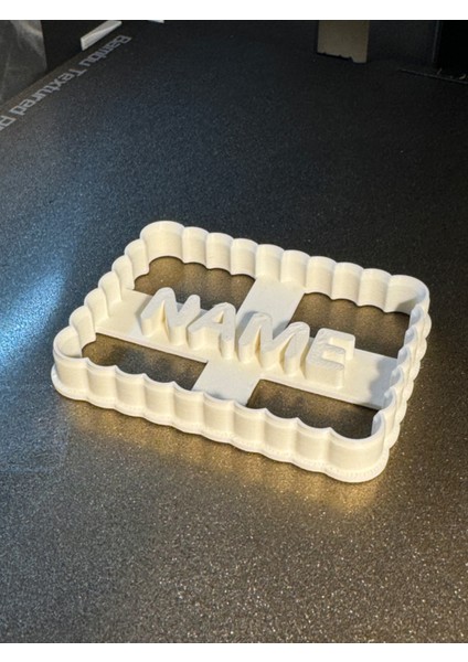 Kişiye Özel Isim Yazılı Kurabiye Kalıbı – Özel Tasarım modelleri