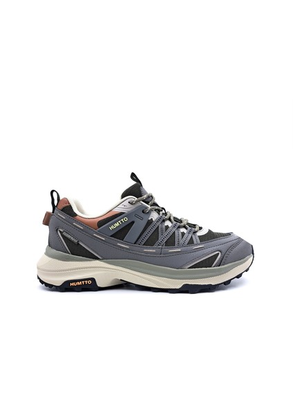 HM350143A Su Geçirmez Gri Haki Erkek Treking Outdoor Spor Ayakkabı