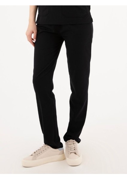 Premium Lycra Tek Alt Siyah Pantolon Hemşire Forması Cerrahi Forma, Scrubs Üniforma(Unisex) fiyatları