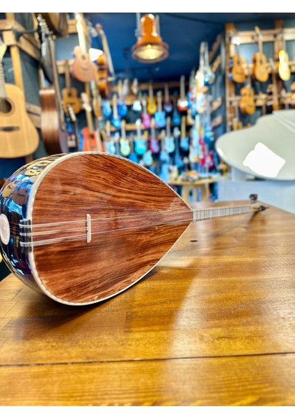 Kısa Sap Üst Seri Tam Profesyonel Pelesenk Bağlama 41 Tekne fırsatları