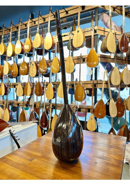 Kısa Sap Üst Seri Tam Profesyonel Pelesenk Bağlama 41 Tekne indirimleri