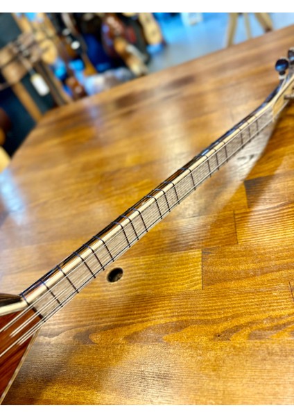 Kısa Sap Üst Seri Tam Profesyonel Pelesenk Bağlama 41 Tekne