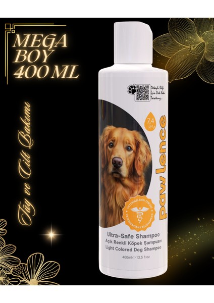 Ultra-Safe Açık Renkli Köpeklere Özel Şampuan 400ML