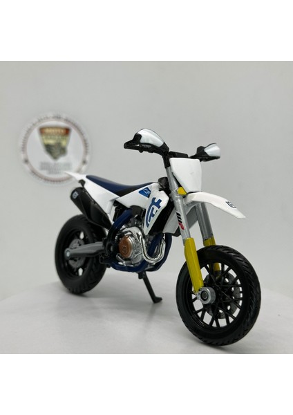 Husqvarna Fs 450 1:18 Diecast Model Motosiklet – Detaylı Metal Maketna