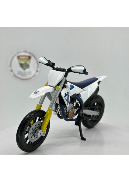 Husqvarna Fs 450 1:18 Diecast Model Motosiklet – Detaylı Metal Maketna