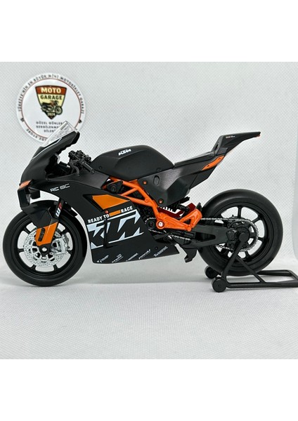 Ktm Rc 8c 1:12 Diecast Motosiklet Model – Lisanslı Metal Maket Koleksiyon Oyuncak