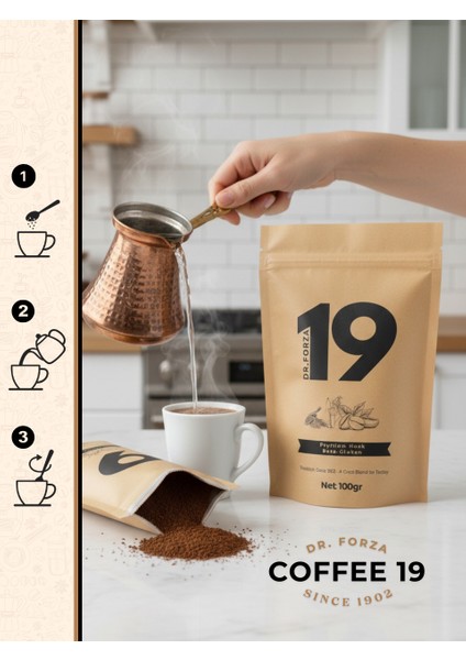 Coffee 19 Psyllium Husk - Beta-Glukan Granül Form Kahve 3 Al 2 Öde fırsatları