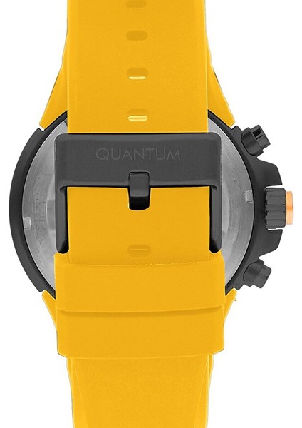 PWG1004.654 Erkek Kol Saati | Sarı Silikon Kordon, Çift Saat Dilimi, Safir Cam modelleri