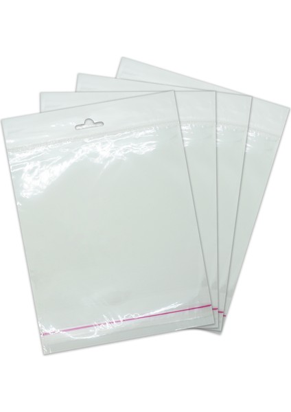 18*25 Sedefli Askılı (Askı Kısmı Beyaz) Bantlı OPP (Parlak-Şeffaf) Jelatin 100 Adet fiyatları