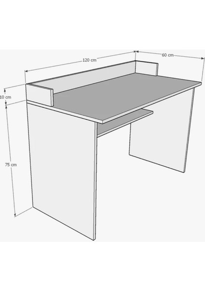 %100 Mdf Zen Solo Çalışma Masası fiyatları