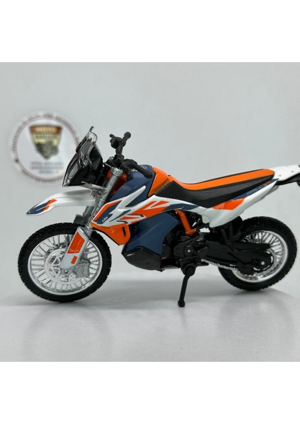 Ktm 790 Adventure R 1:18 Diecast Model Motosiklet