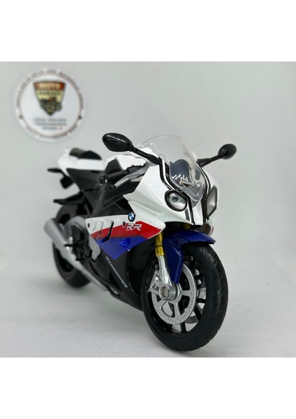 Bmw S1000 Rr 1:12 Diecast Motosiklet Model – Lisanslı Metal Maket Koleksiyon Oyuncak