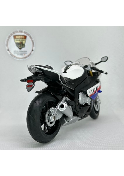 Bmw S1000 Rr 1:12 Diecast Motosiklet Model – Lisanslı Metal Maket Koleksiyon Oyuncak modelleri