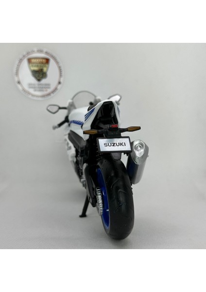 Suzuki Gsx-R 1:12 Diecast Motosiklet Model – Lisanslı Metal Maket Koleksiyon Oyuncak fırsatları