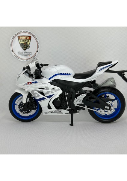 Suzuki Gsx-R 1:12 Diecast Motosiklet Model – Lisanslı Metal Maket Koleksiyon Oyuncak