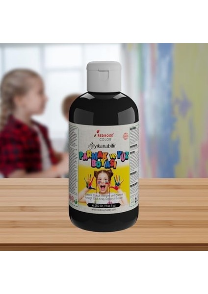 Rose Siyah Parmak Boyası 250 gr modelleri