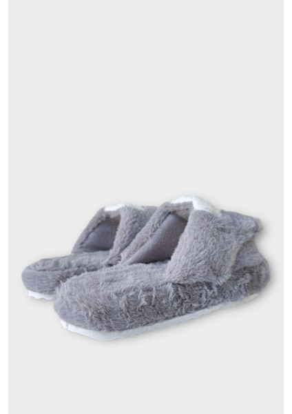 Kadın Kışlık Sevimli Panda Figürlü Kaydırmaz Taban Ev Terliği Panduf Füme fırsatları