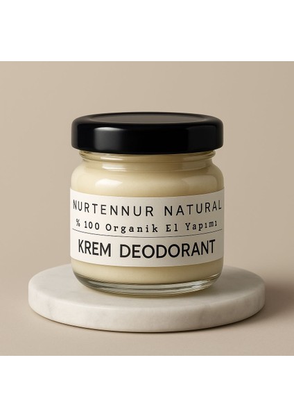 Erkekler Için Krem Deodorant Sedir & Paçuli Özlü 40ML