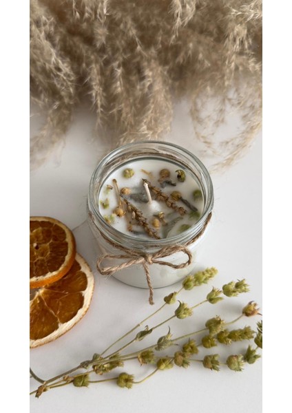 Likya Mum Lavanta Kokulu Zenginlik, Bolluk Bereket Mumu %100 Soya Wax El Yapımı 330 gr modelleri