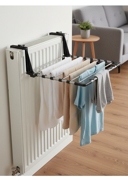 Portatif 55 cm Kurutmalık Balkon, Petek, Pencere Uyumlu Ayarlanabilir, Taşınabilir Çamaşır Askısı modelleri