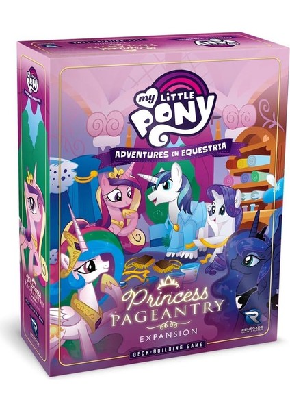 Game Studios My Little Pony: Binicilikteki Maceralar Güverte Inşaat Oyunu - Prenses Tören Genişletme - Yaş 14+, 1-4 Oyuncu, 45-90 Dk